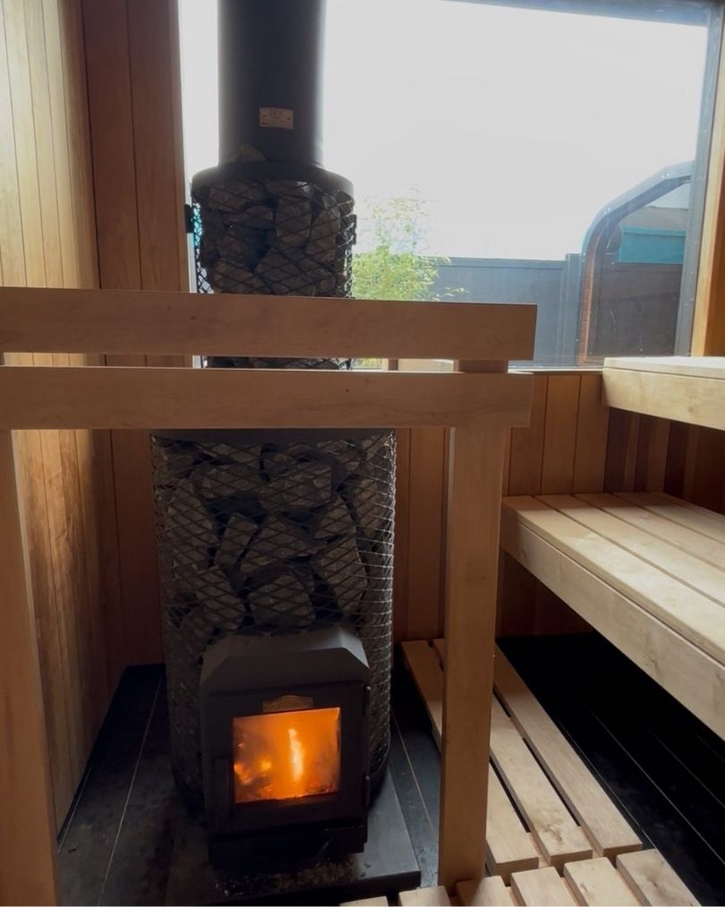 Ice bath and recovery area