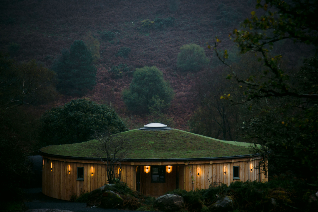 Roundhouse retreat setting