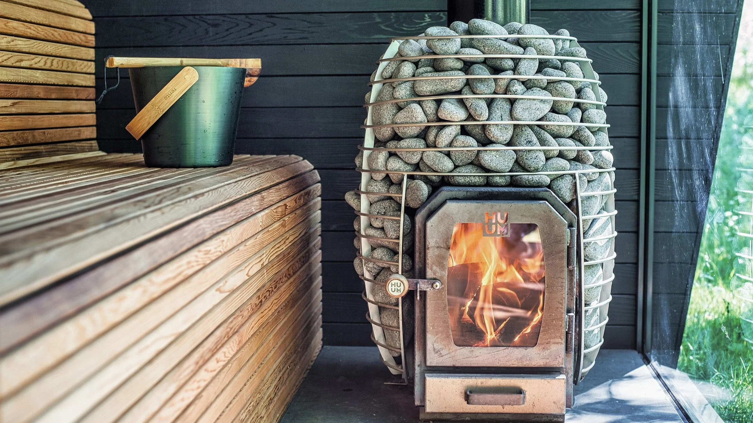 Sauna Society lakeside session